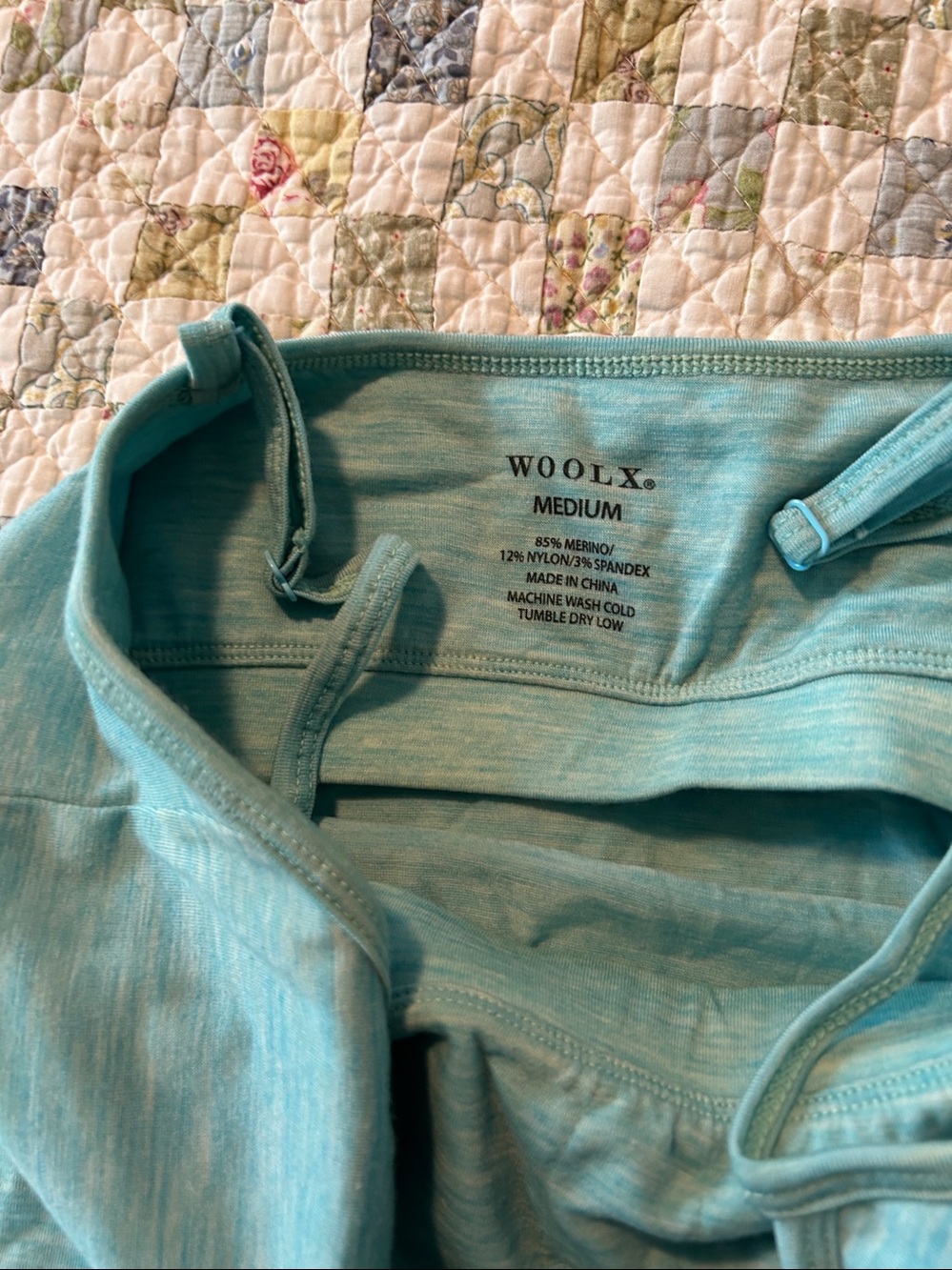 WoolX camisole w built in bra - Picture 2 of 6
